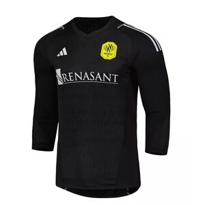 Adidas Nashville SC MLS Goalkeeper Jersey Soccer Activewear Sportswear Athletic